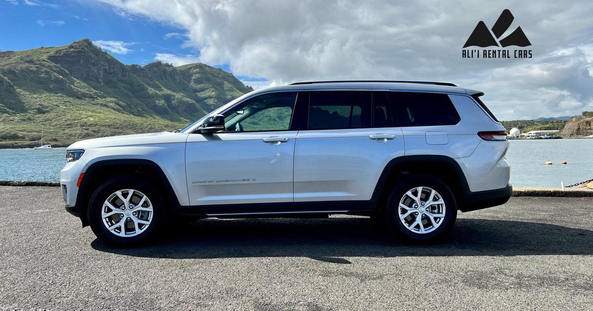 Jeep Grand Cherokee L 2021 rental in Lihue, HI by Alii Rental Cars LLC