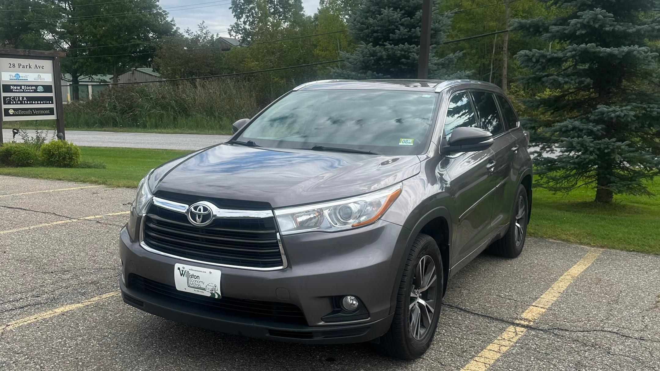 Toyota Highlander 2016 in Williston, VT