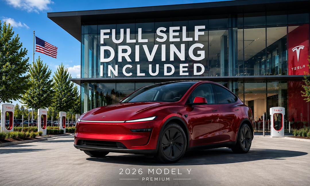 2026 Tesla Model Y in Yeadon
