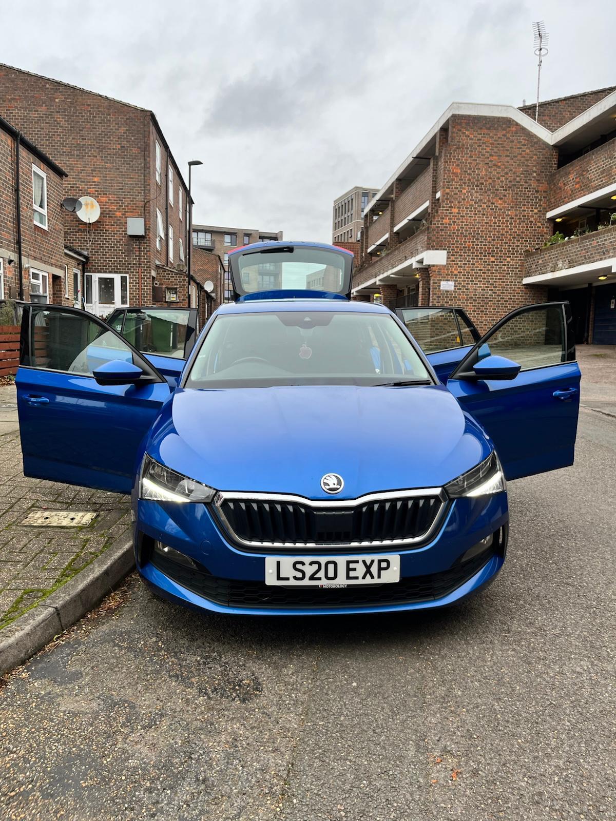 Skoda Scala 2020 in London