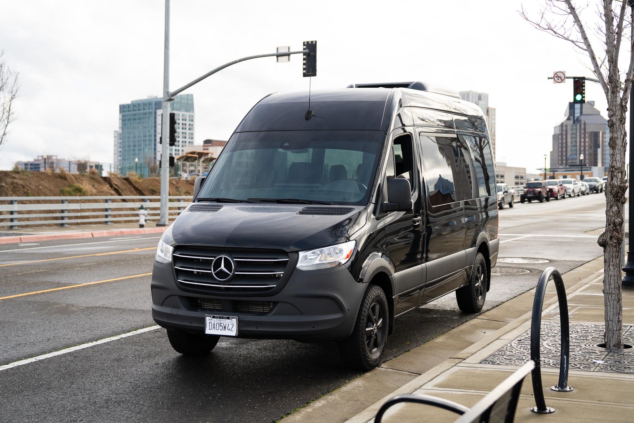 Retro Blue 1977 VW Van Survives Palisades Fire, image size:2048x1365