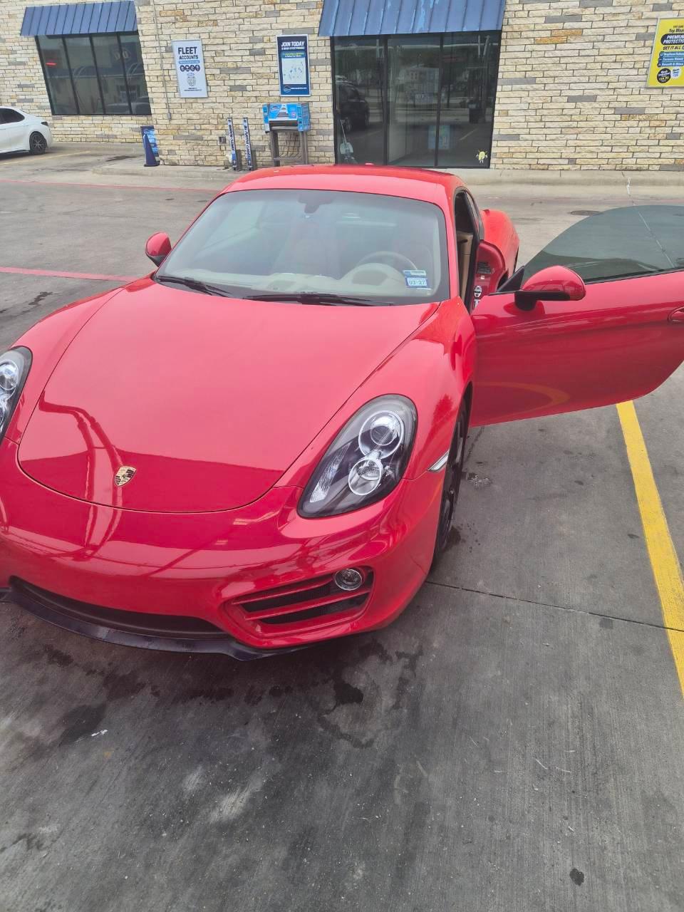 Porsche Cayman 2014 in 