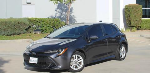 Toyota Corolla Hatchback 2022