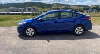 Kia Forte 2017 — Car rental alternative in Rapid City, SD