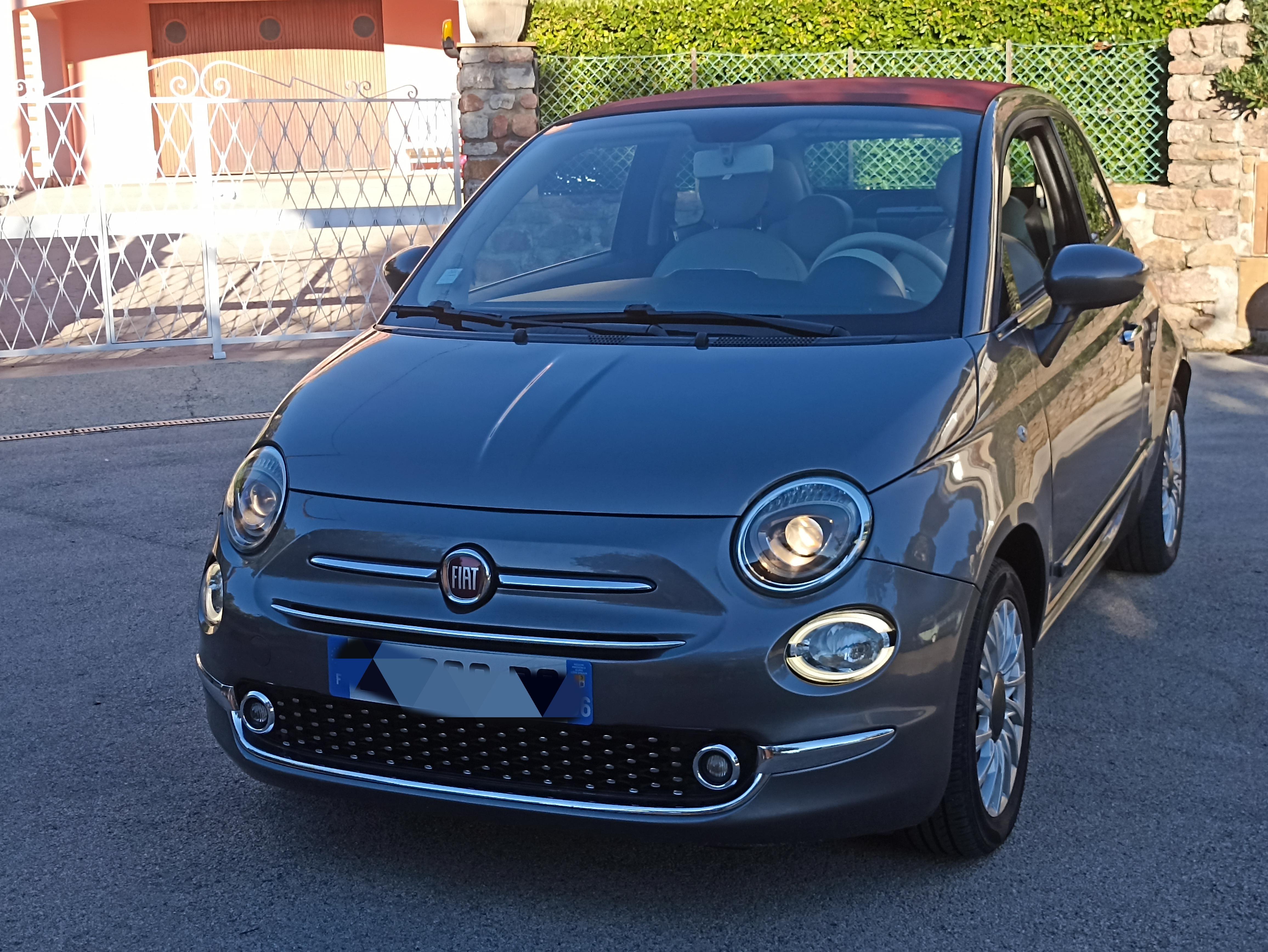 FIAT 500C 2018 à Cannes