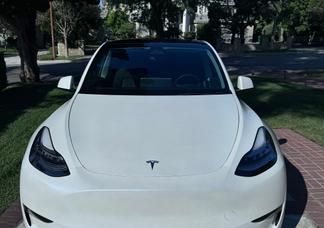 Tesla Model Y car