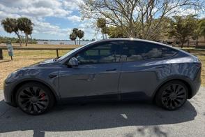 Tesla Model Y car