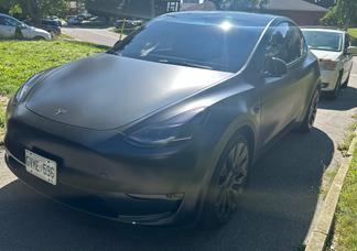 Tesla Model Y car