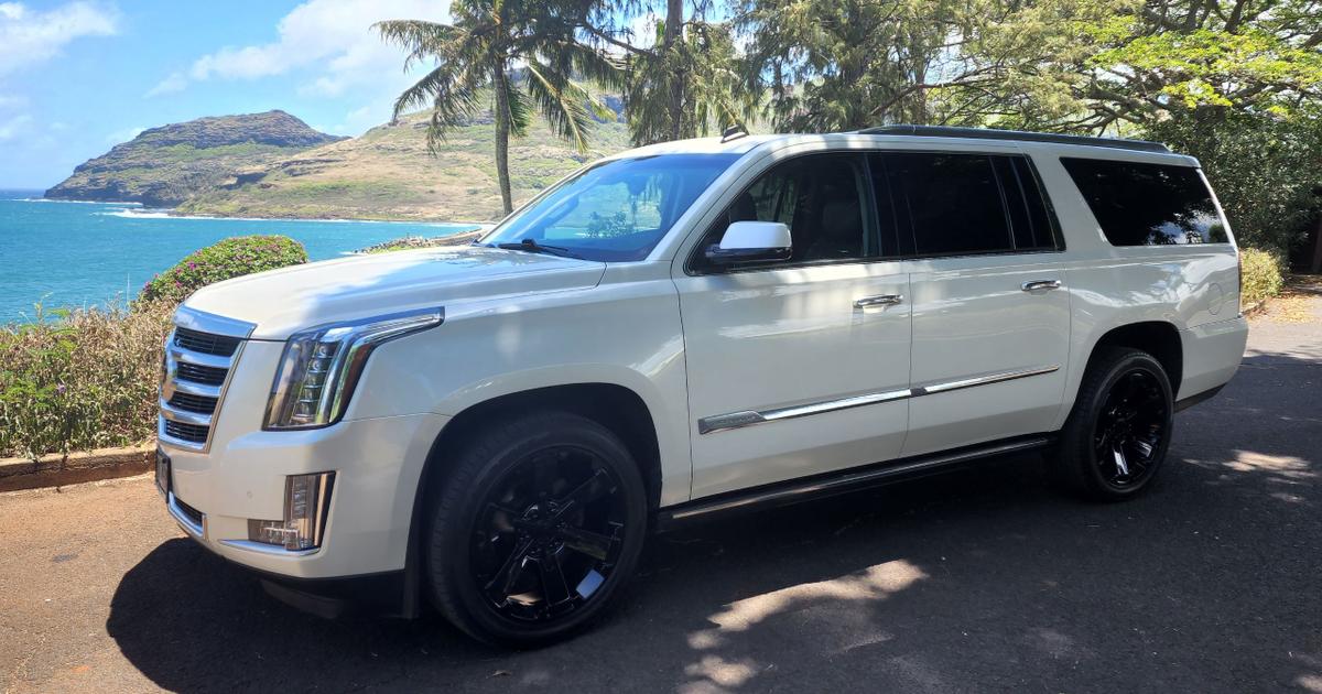 Cadillac Escalade ESV 2015 rental in Lihue, HI by Kauai Island C. Turo