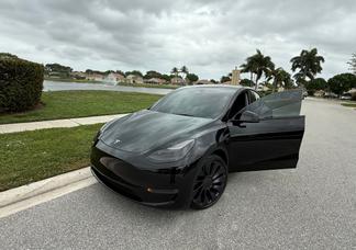 Tesla Model Y car