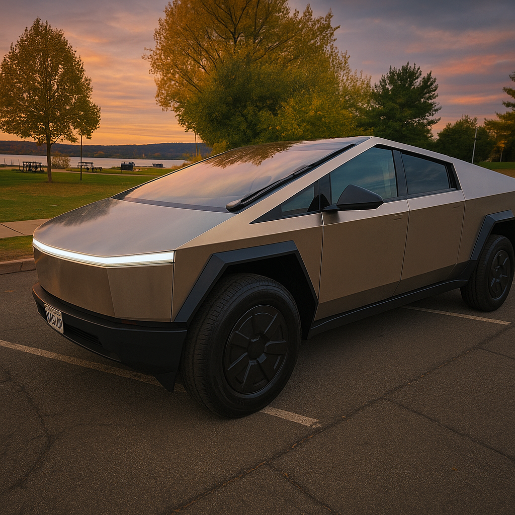 Tesla Cybertruck 2024 in Hoboken, NJ