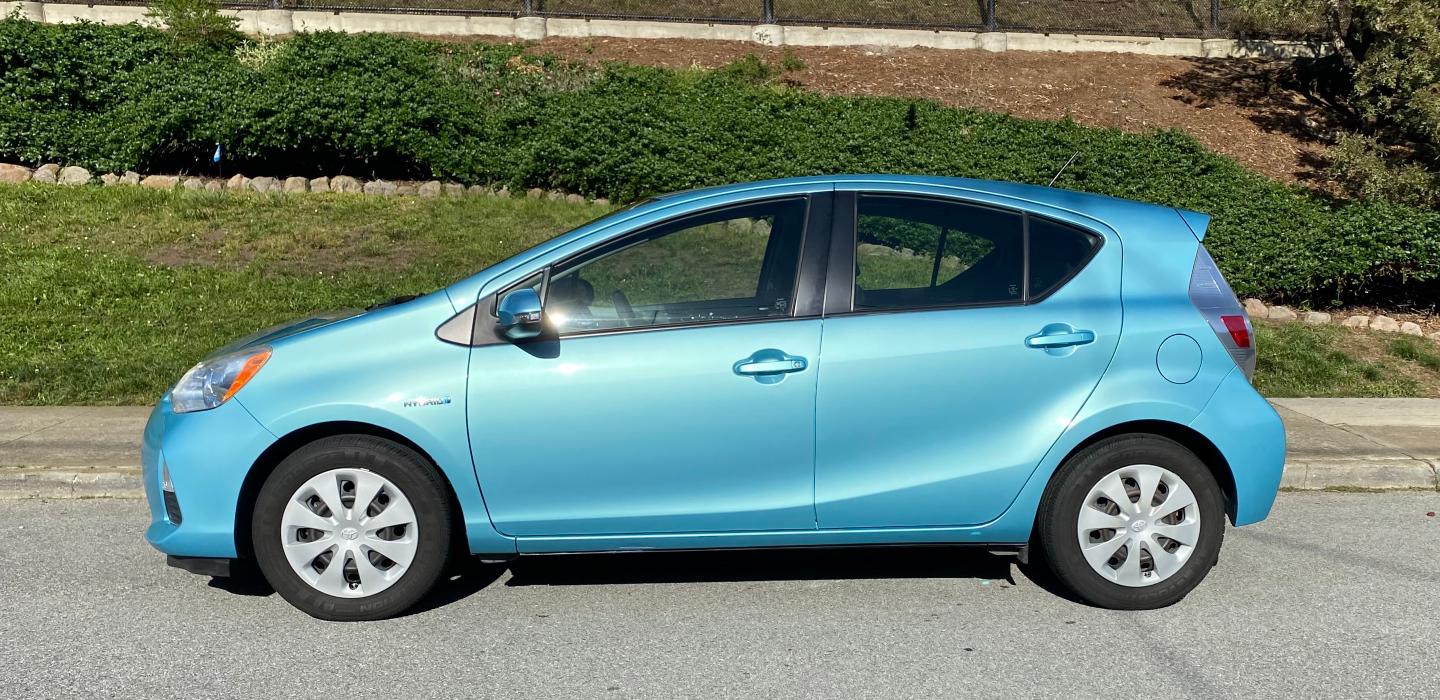 Toyota Prius c 2013 rental in Daly City, CA by Jerry L. Turo