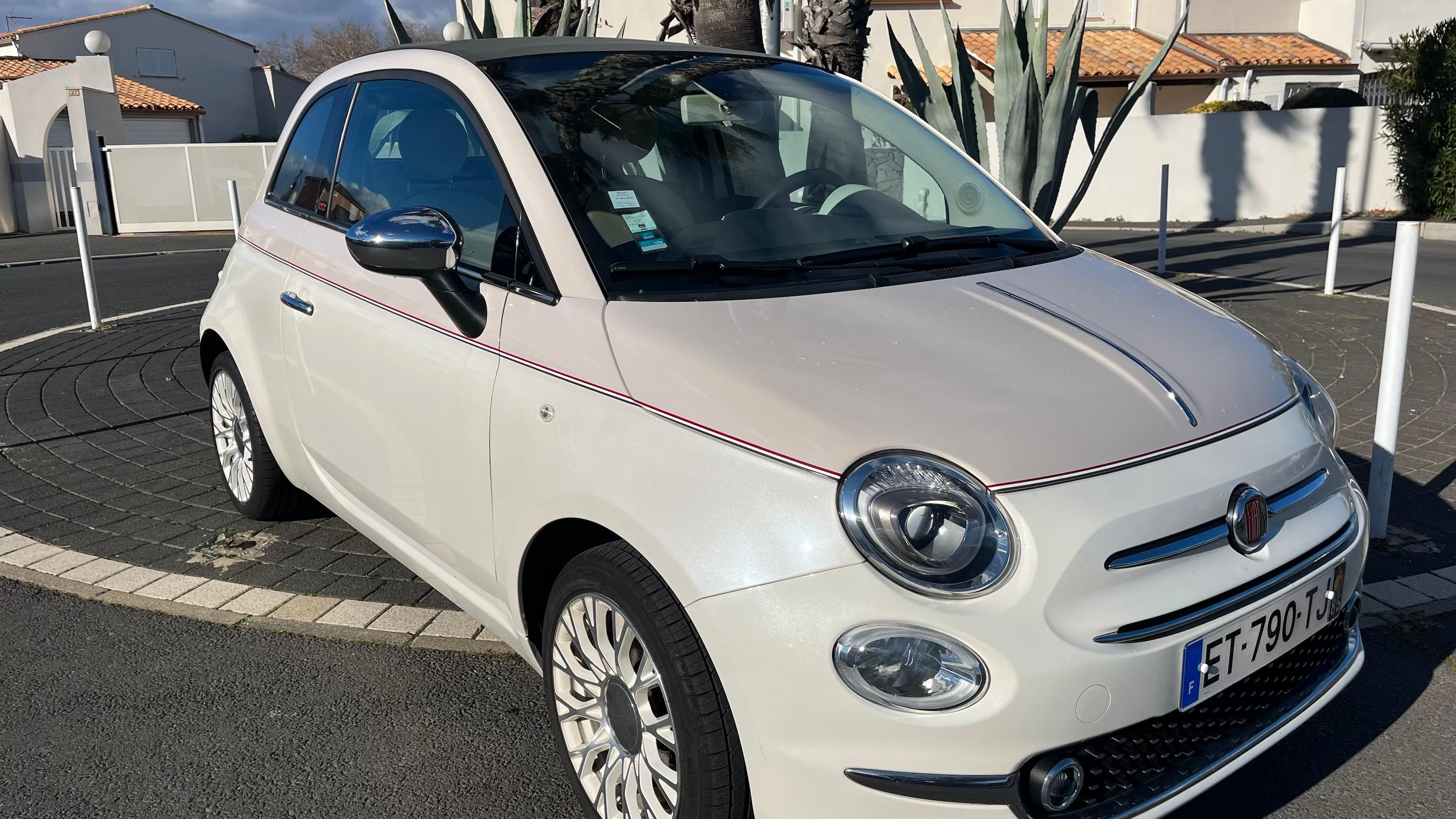 FIAT 500C 2018 à Agde