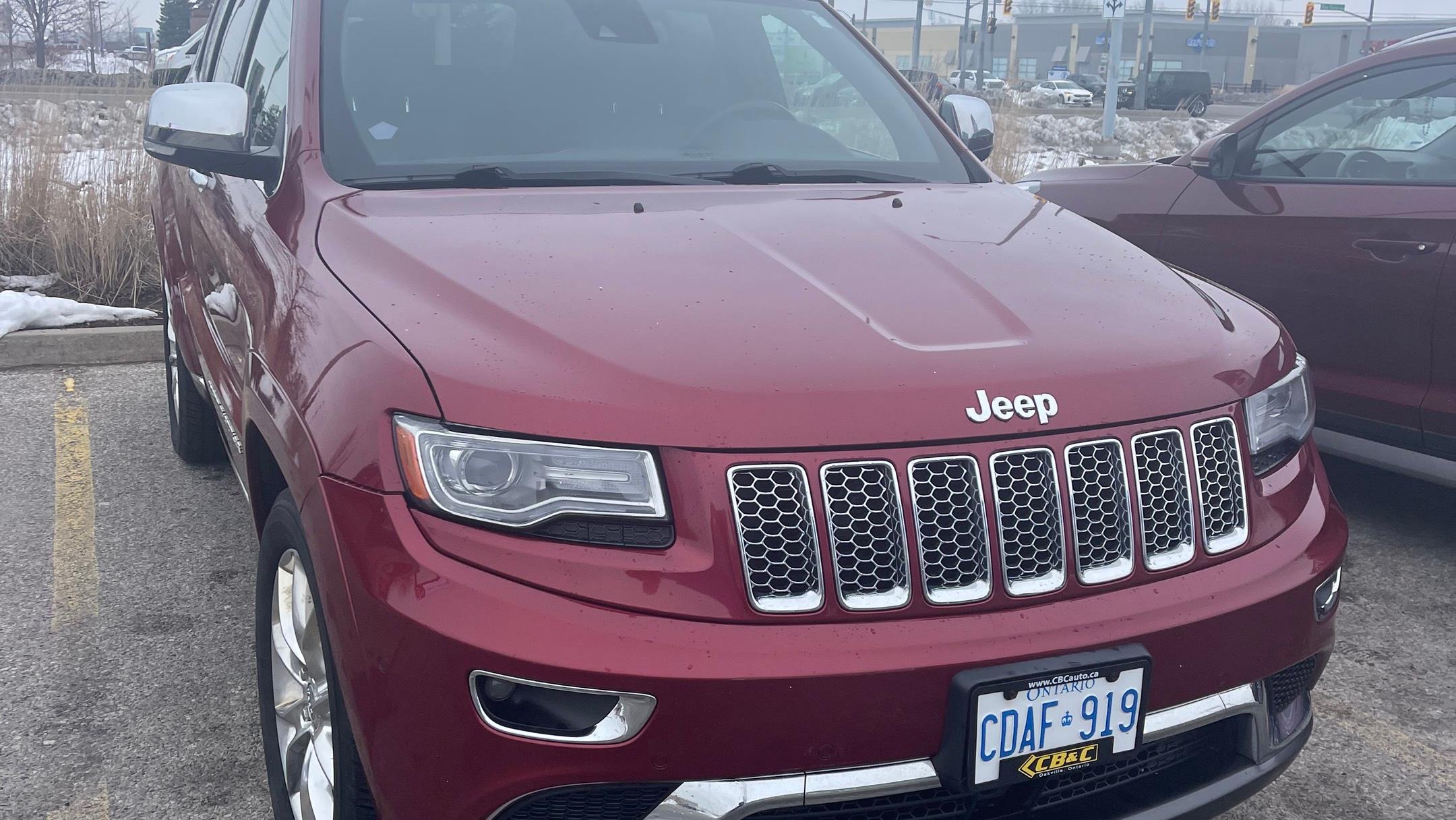 Jeep Grand Cherokee 2014 à Mississauga, ON