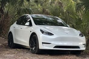 Tesla Model Y car