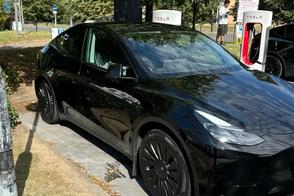 Tesla Model Y car