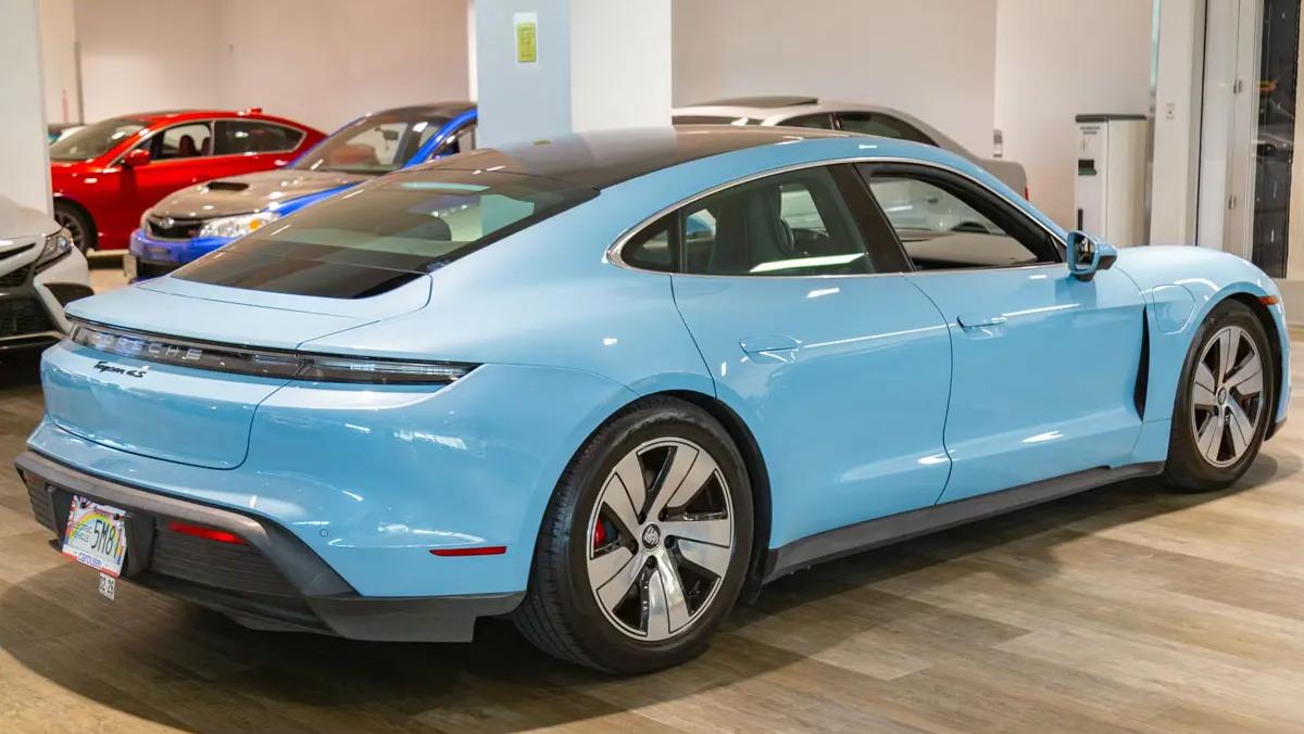 Porsche Taycan 2021 rental in Honolulu, HI by Island Luxe Rentals