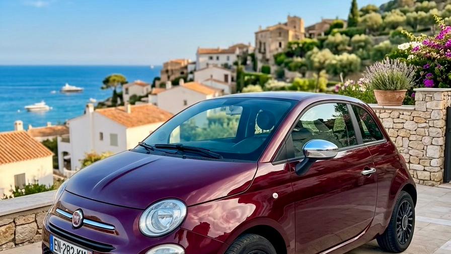 FIAT 500 2018 à Aubagne