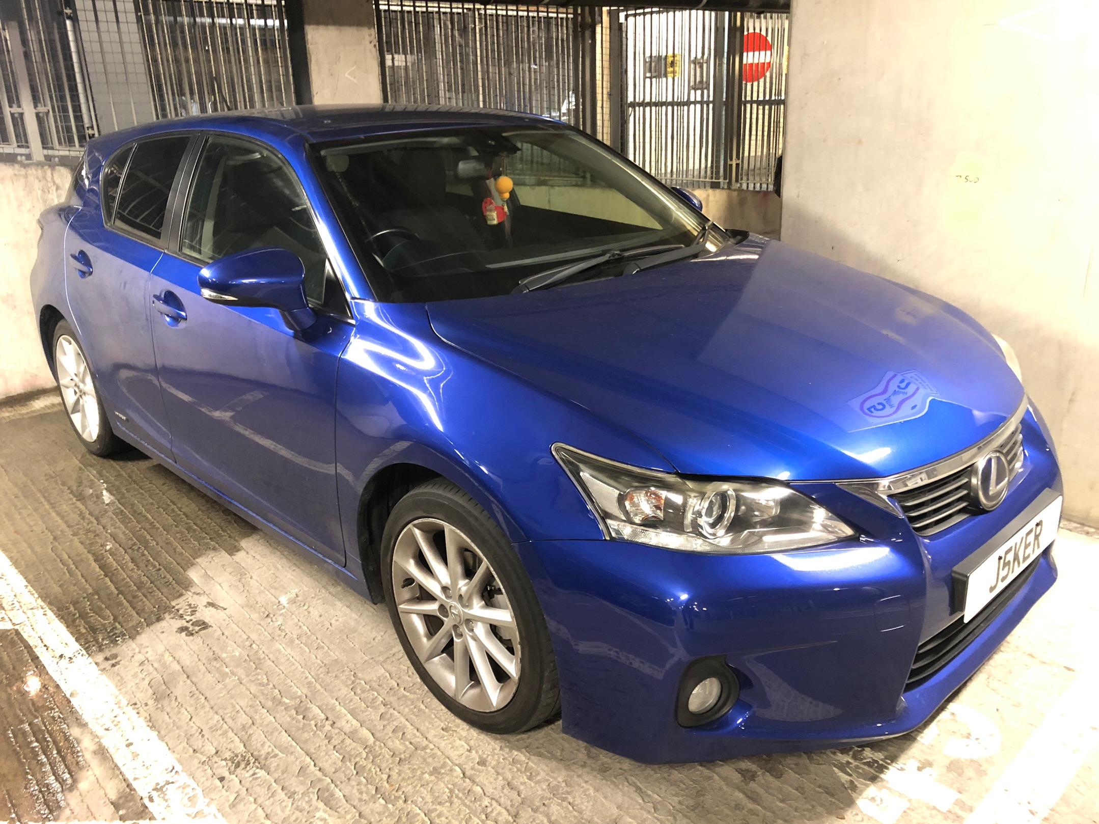 Lexus CT 200h 2011 in London
