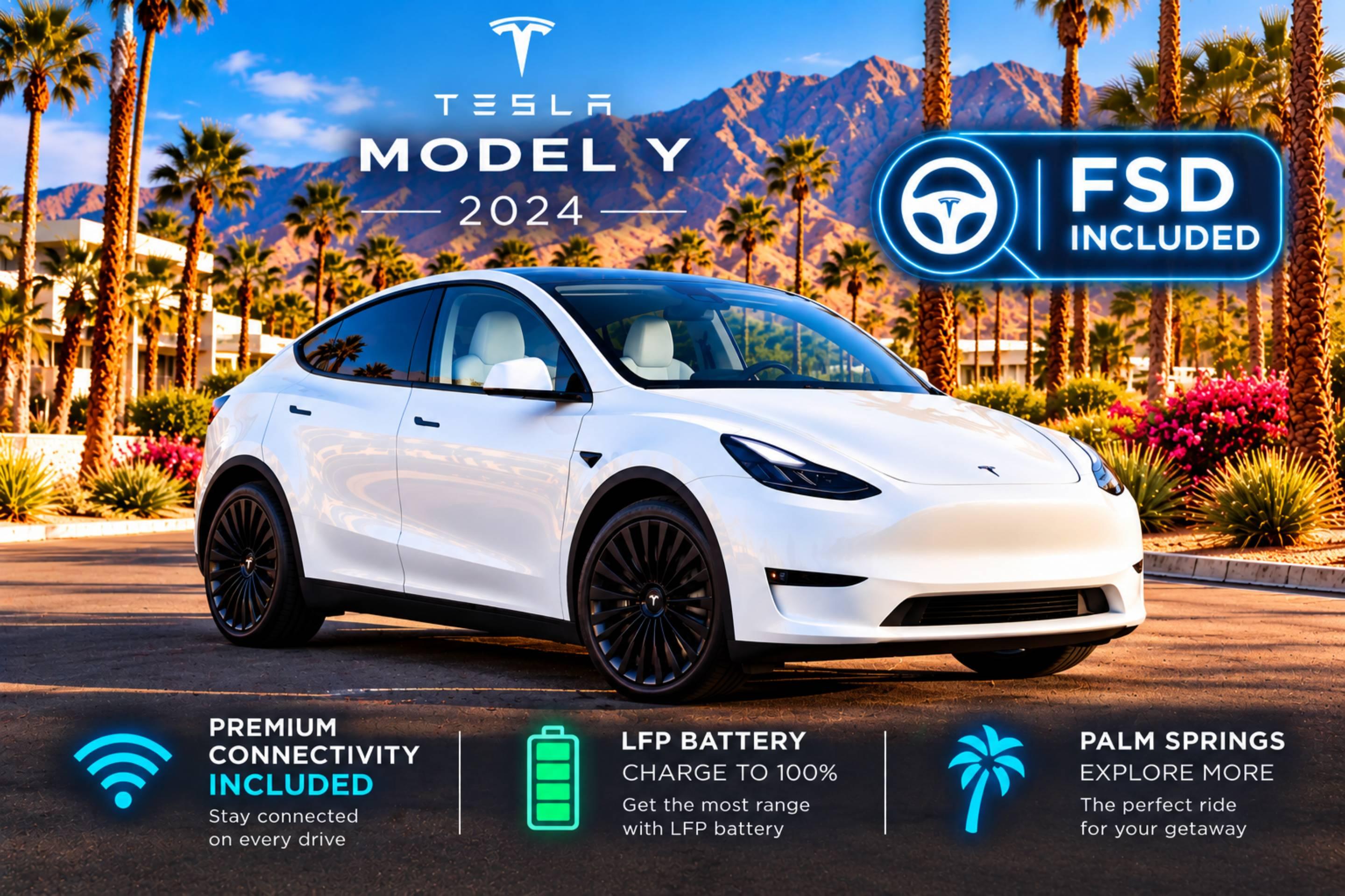 Tesla Model Y 2024 in Palm Springs, CA