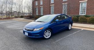 Honda Civic 2012 — Car rental alternative in Fairfax, VA