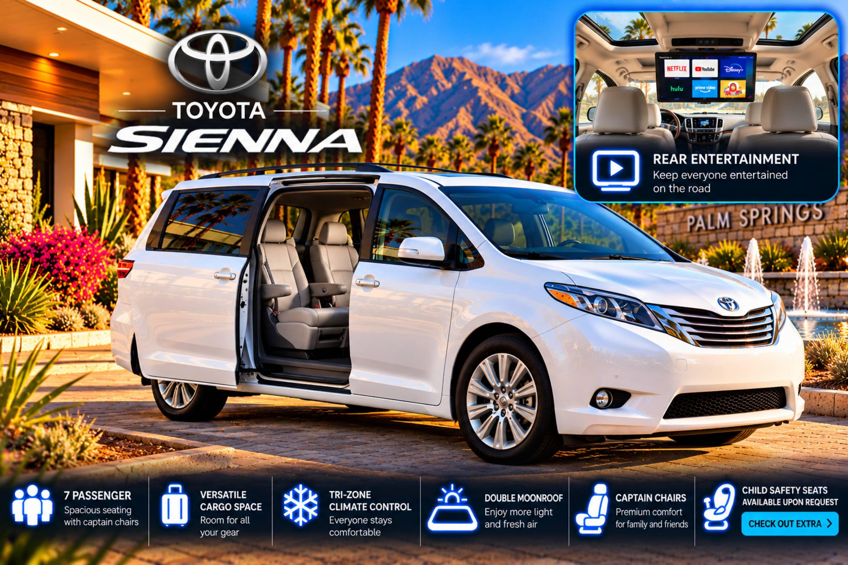Toyota Sienna 2017 in Palm Springs, CA