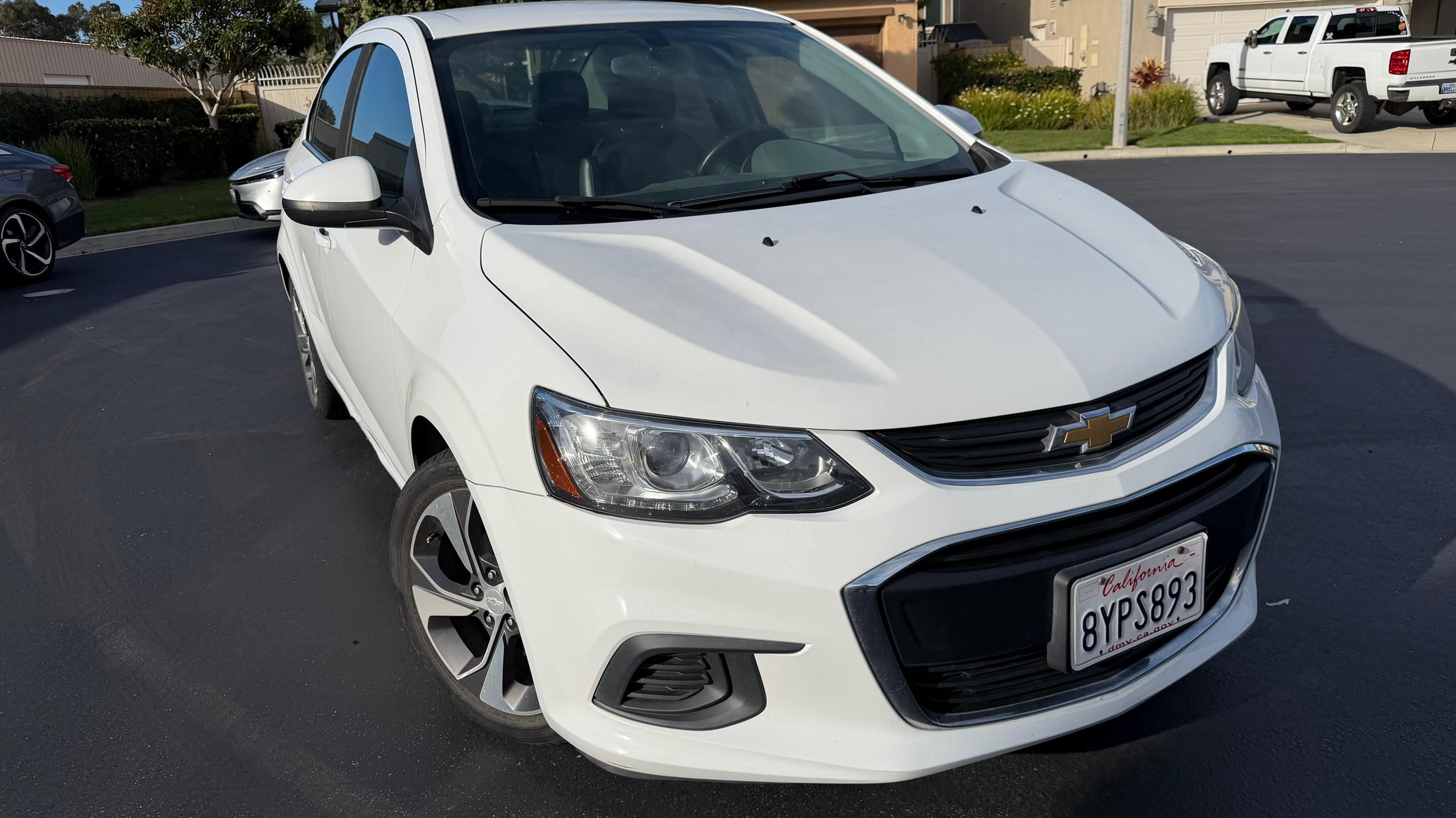 Chevrolet Sonic 2019 — Car rental alternative in Oxnard, CA