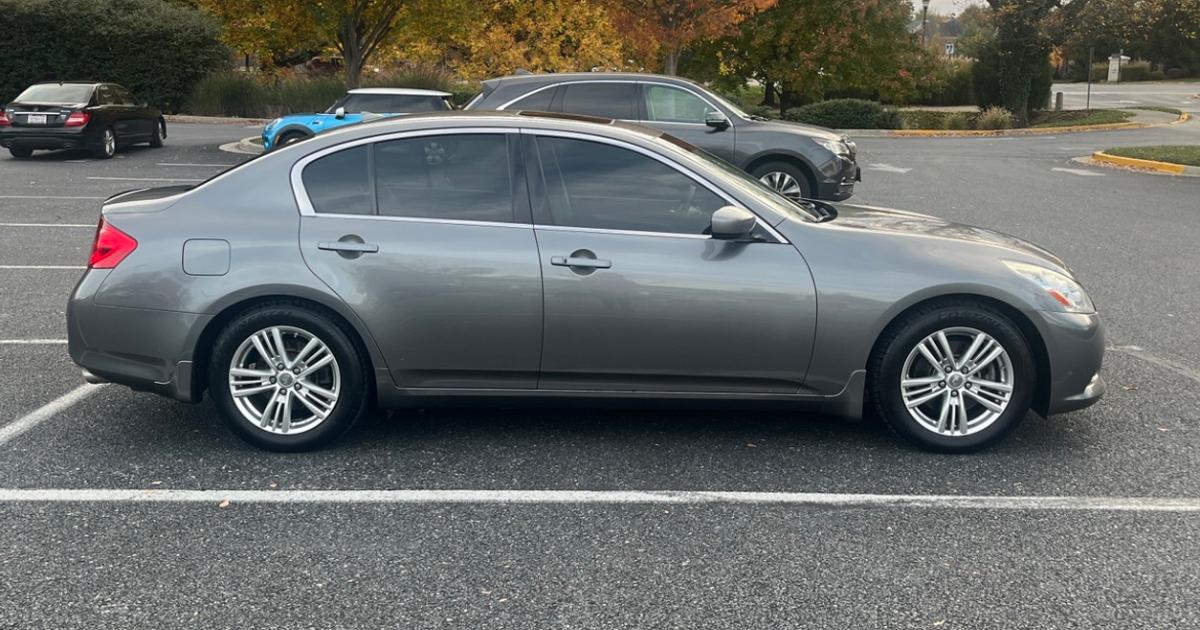 INFINITI G37 2013 rental in Bowie, MD by Kobe B. Turo