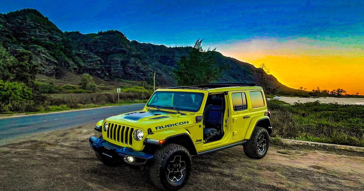 Jeep Wrangler Unlimited 2023 rental in Honolulu, HI by Megalodon Motors