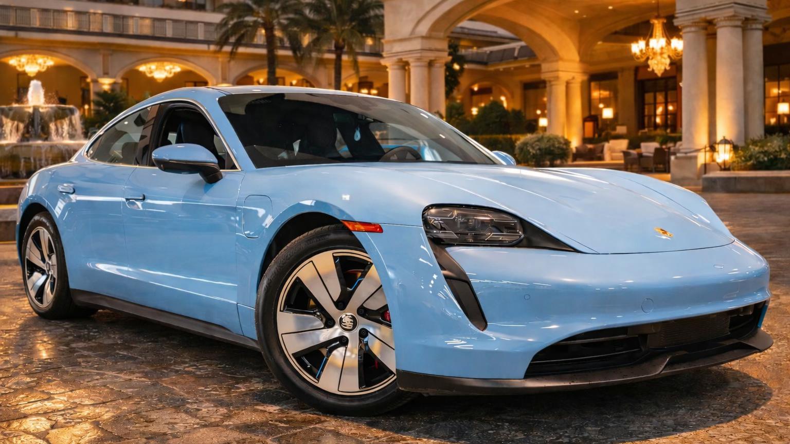 Porsche Taycan 2021 rental in Honolulu, HI by Island Luxe Rentals