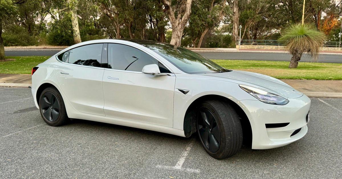 2019 Tesla Model 3 in Perth Airport