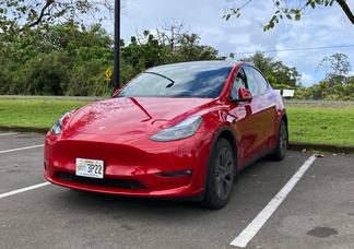 Tesla Model Y car