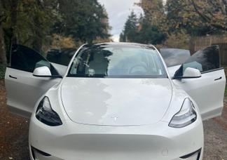 Tesla Model Y car