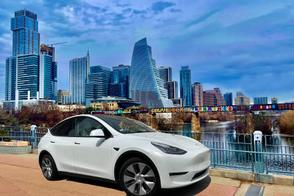 Tesla Model Y car