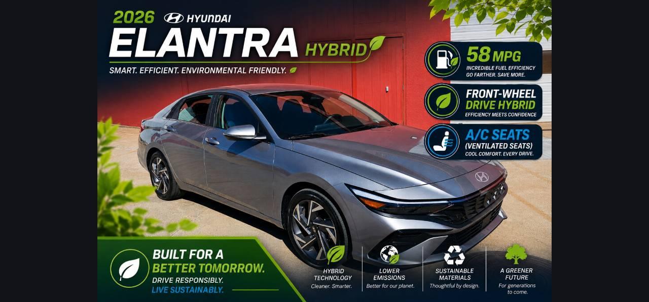 Hyundai Elantra Hybrid 2026 in Sedona, AZ