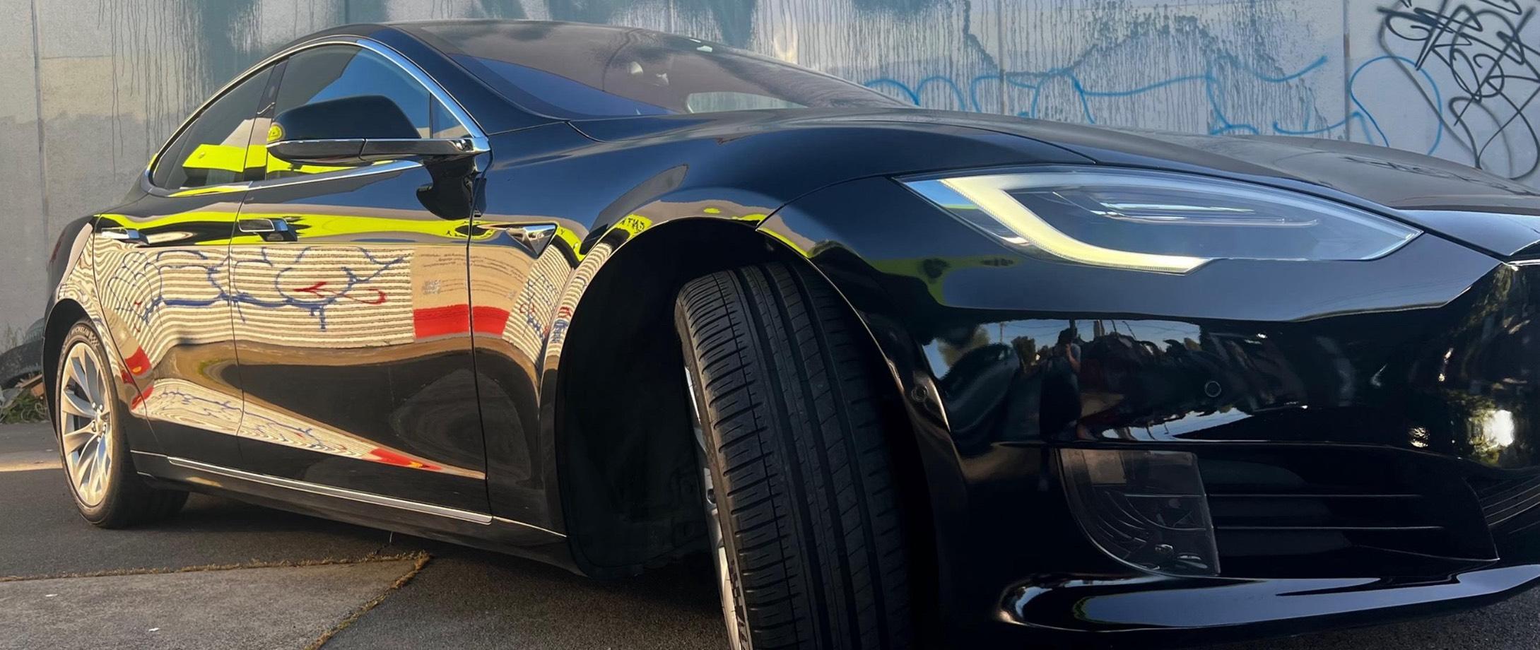 Tesla MODEL S 2017 in Rhodes