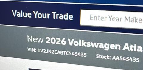 Volkswagen Atlas 2026