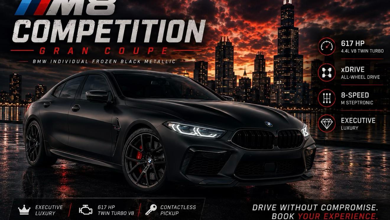 BMW M8 Gran Coupe 2023 in Tinley Park, IL