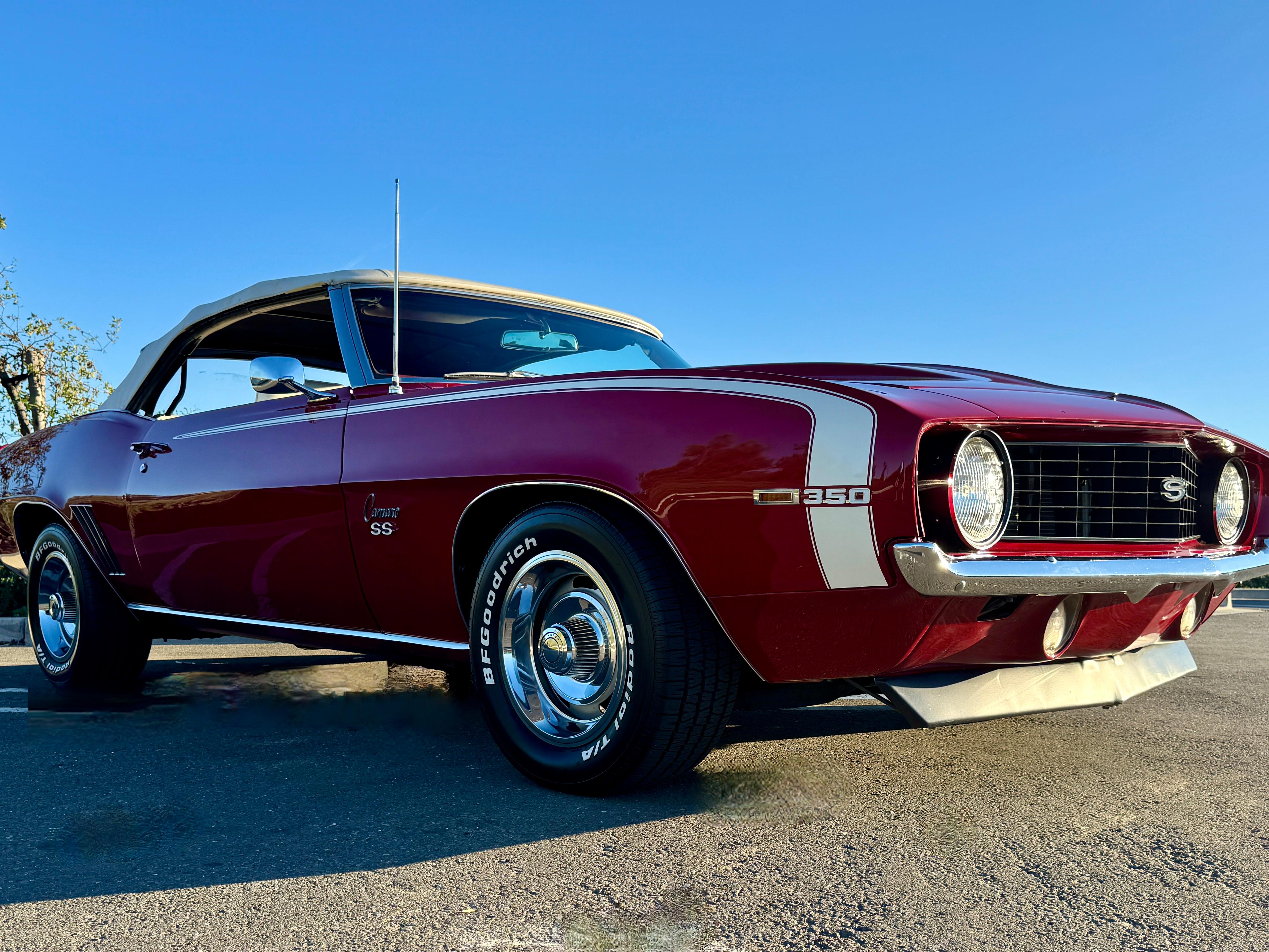 Chevrolet Camaro SS Convertible 1969 in Danville, CA