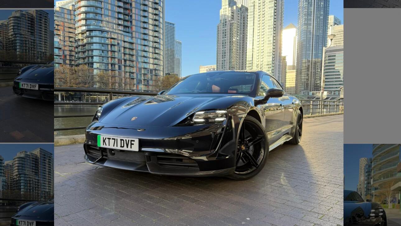Porsche Taycan 2021 in London