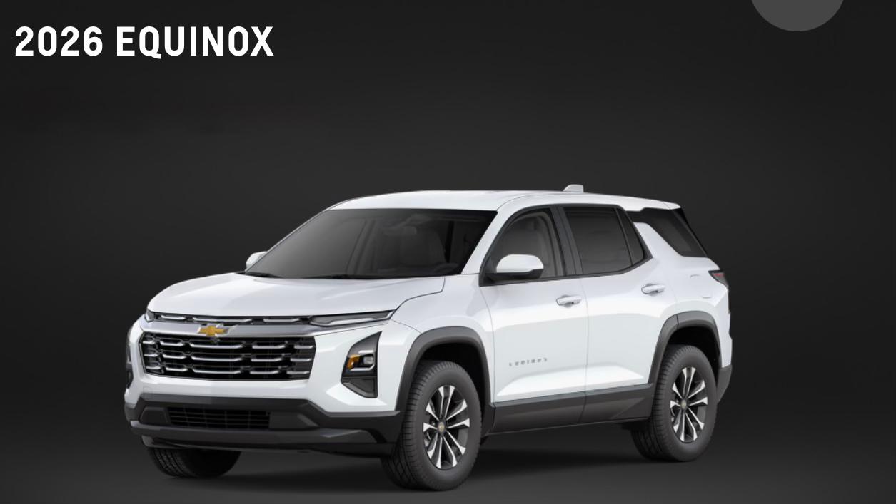 Chevrolet Equinox 2026 in 