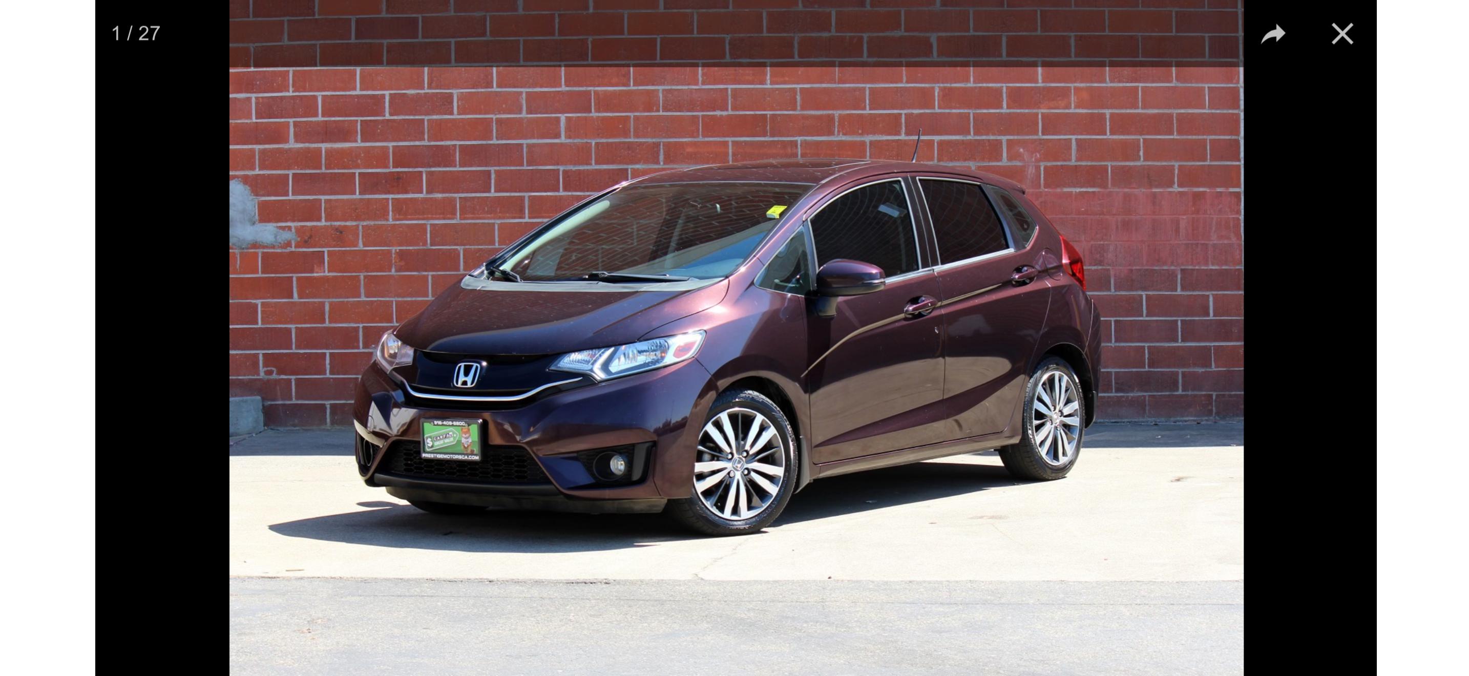 Honda Fit 2015 in 