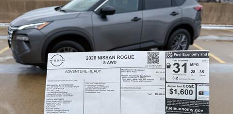 Nissan Rogue 2026