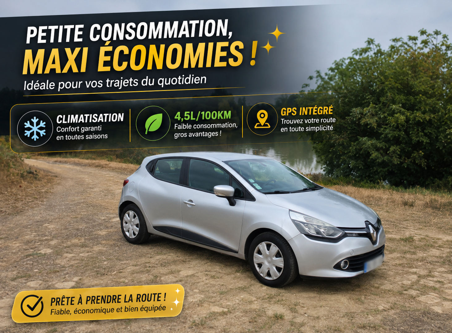 Renault CLIO IV 2013 à Saint-Macaire