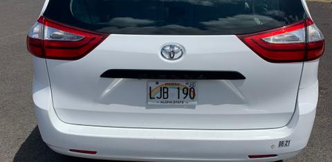 Toyota Sienna 2017
