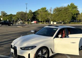 BMW i4 car