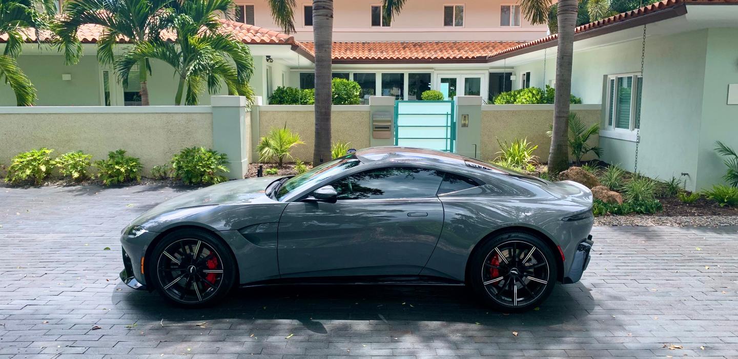 Aston Martin Vantage 2021 rental in St. Petersburg, FL by Sunshine City