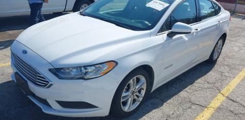Ford Fusion Hybrid 2018