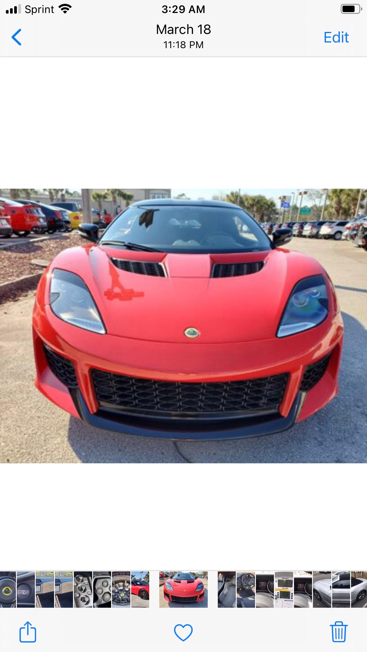 Lotus Evora 400 2017 in Myrtle Beach, SC
