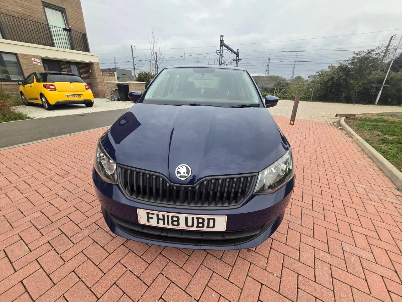 Skoda Fabia 2018 in London